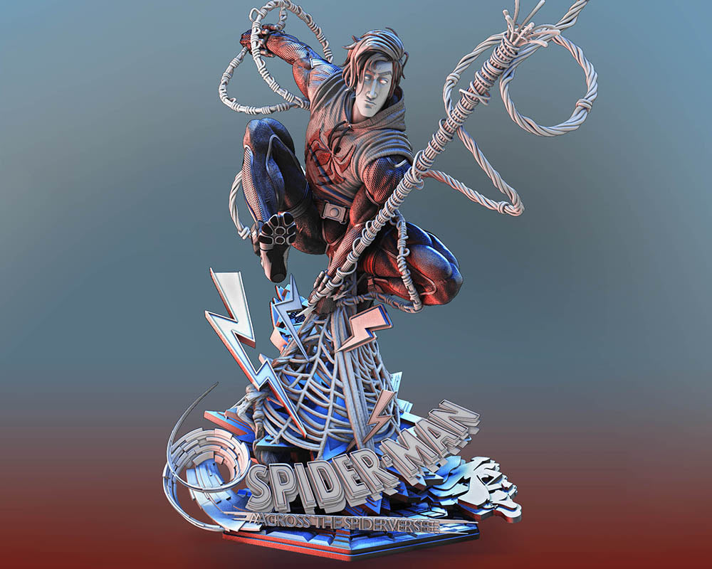 Scarlet Spider - Sculpture