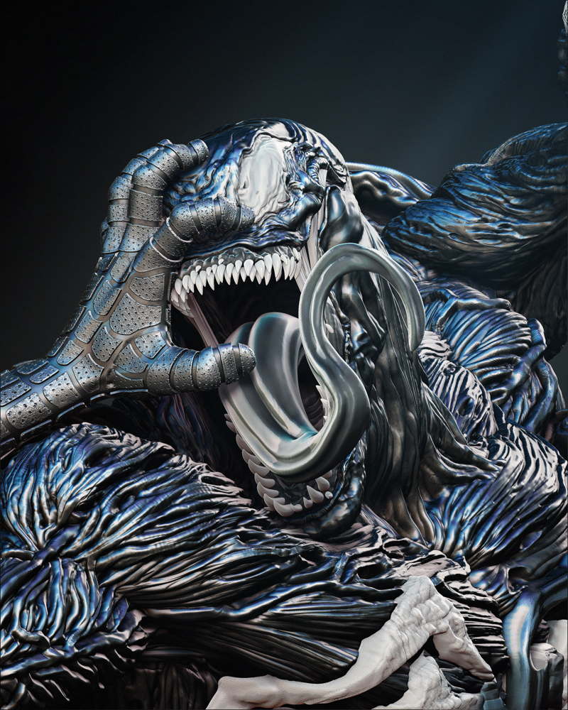 Spiderman and Venom - Diorama