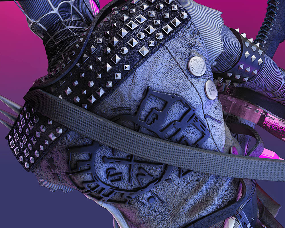 Spider Punk - Sculpture