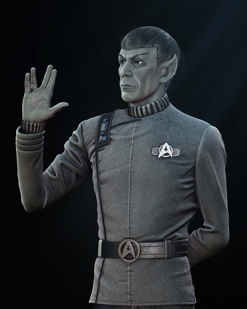 Spock - Sculpture