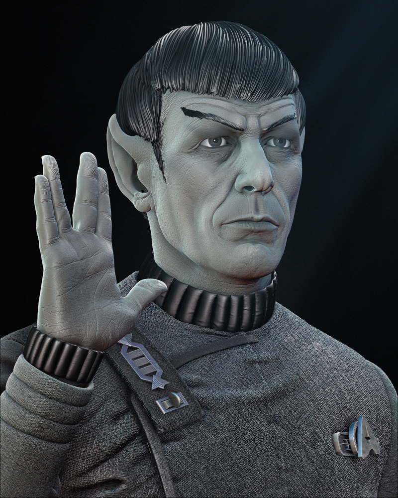 Spock - Sculpture