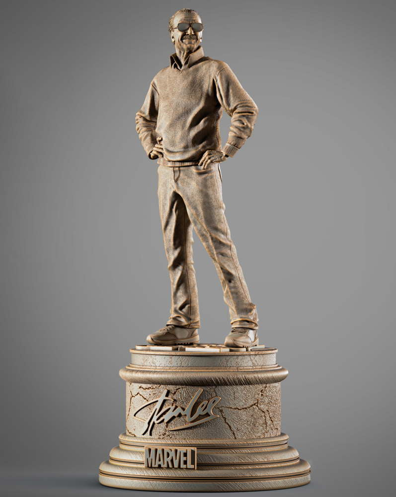 Stan Lee - Sculpture