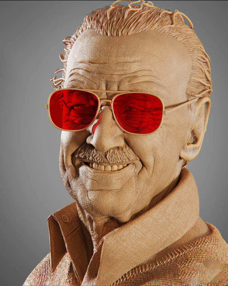 Stan Lee - Sculpture