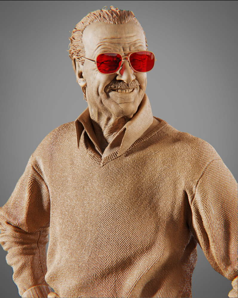 Stan Lee - Sculpture