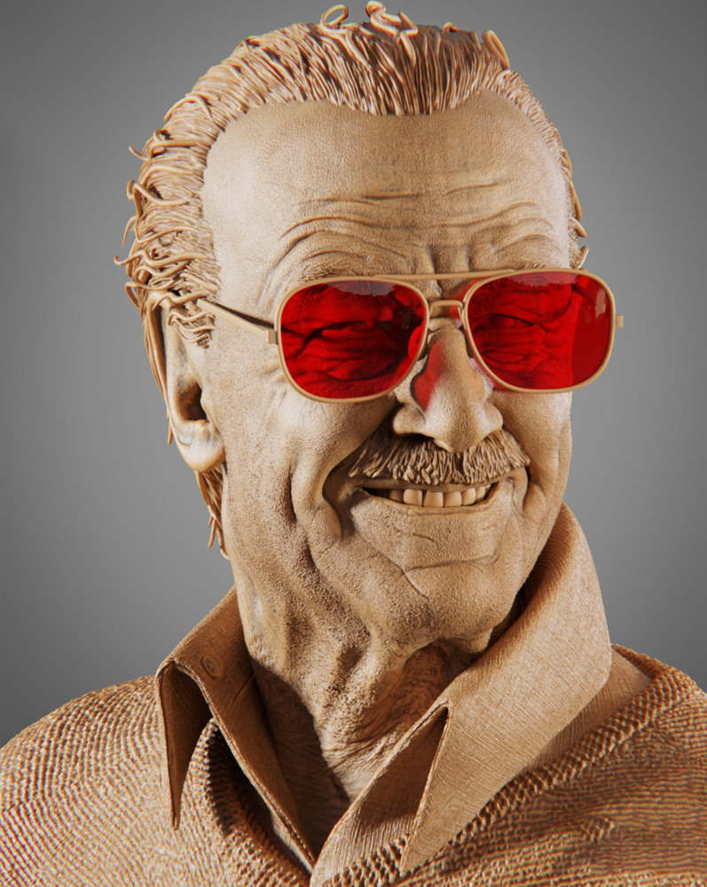 Stan Lee - Sculpture