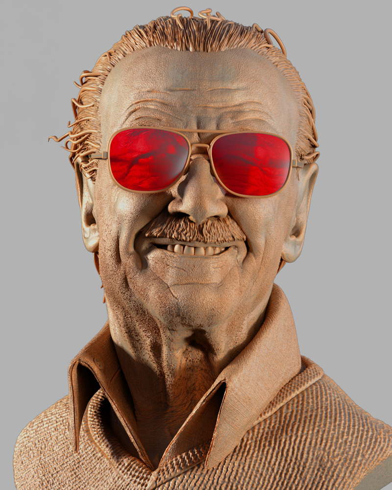 Stan Lee - Portrait Bust