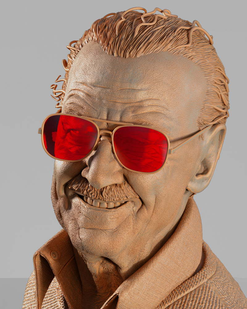 Stan Lee - Portrait Bust