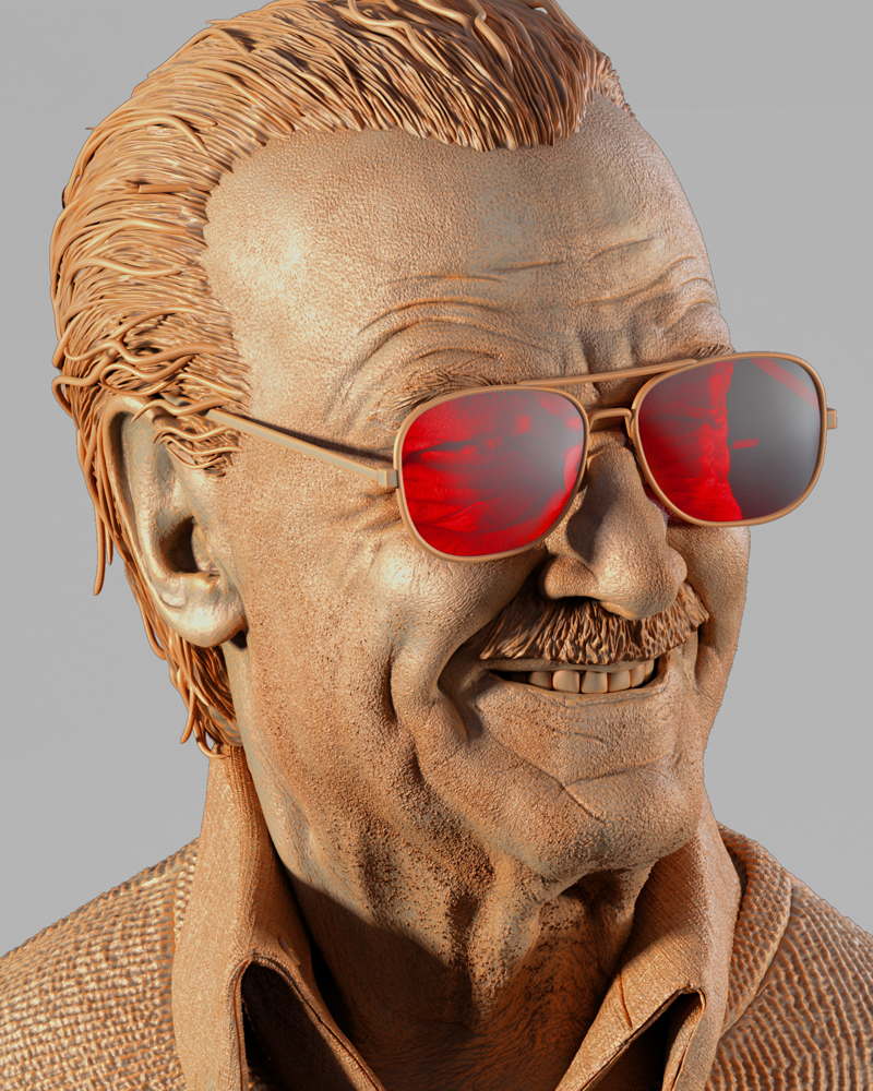 Stan Lee - Portrait Bust