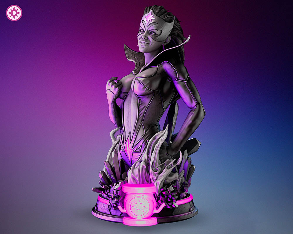 Star Sapphire - Bust