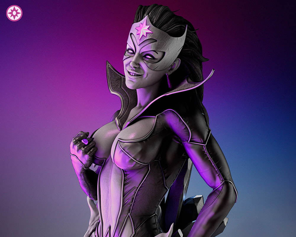 Star Sapphire - Bust