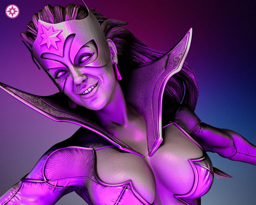 Star Sapphire - Sculpture