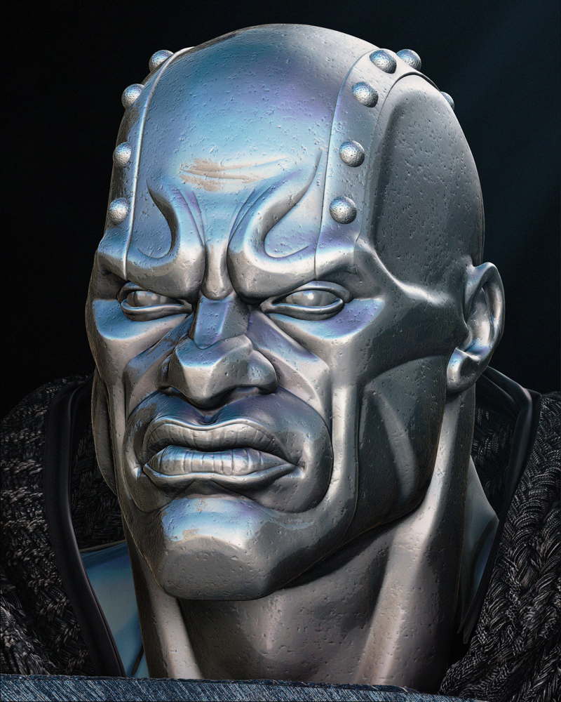 Steel Bust - Portrait