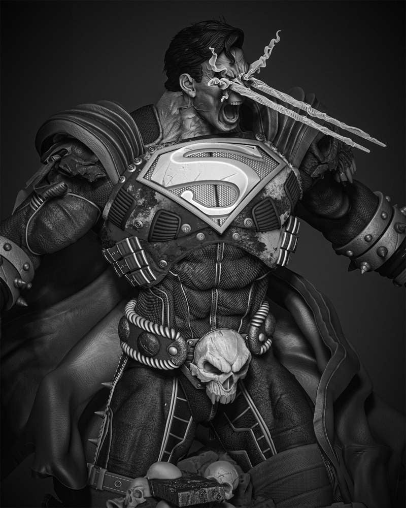 Superman (Dark Night) - Bust