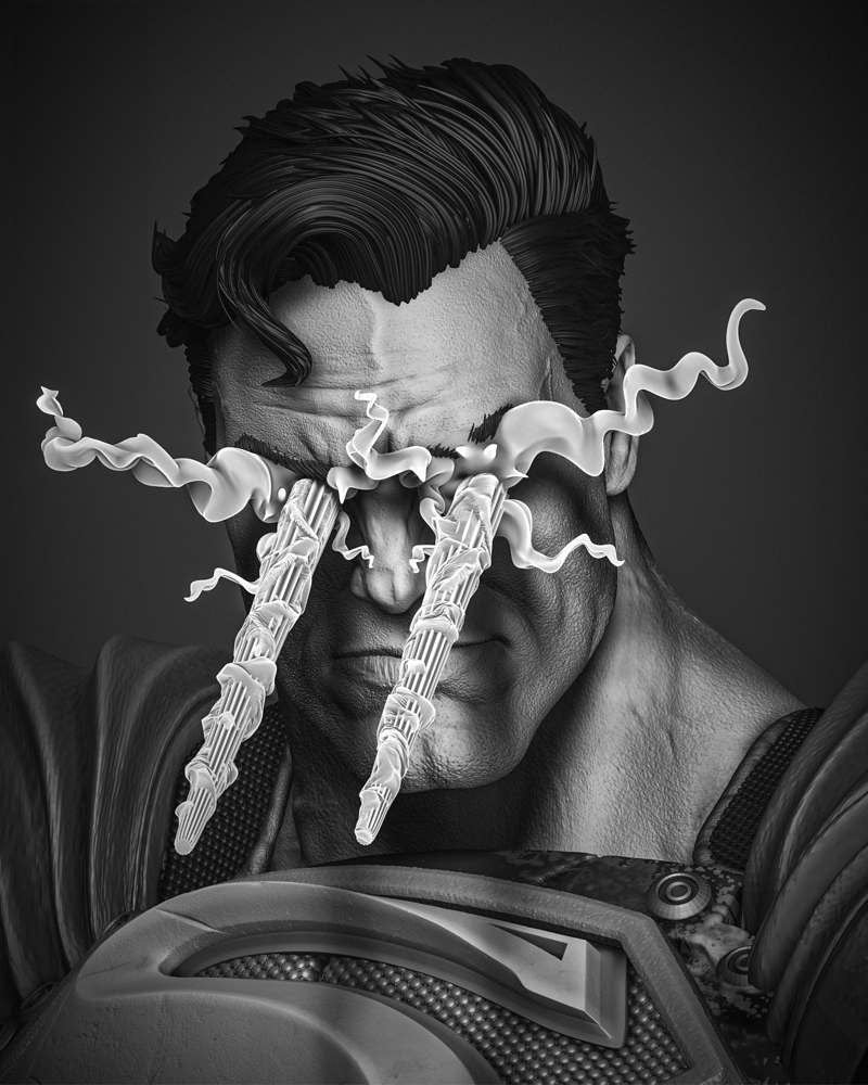 Superman (Dark Night) - Bust