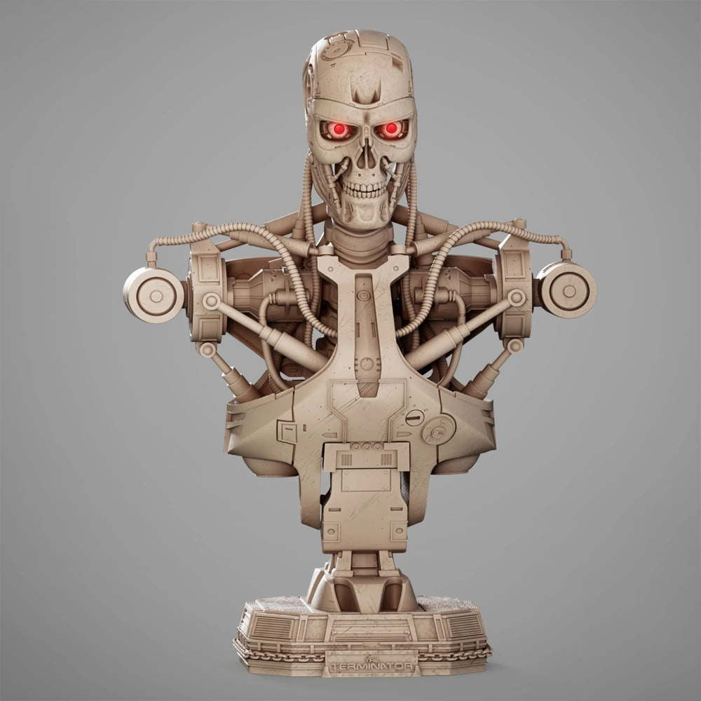 Terminator Arnold - Sculpture