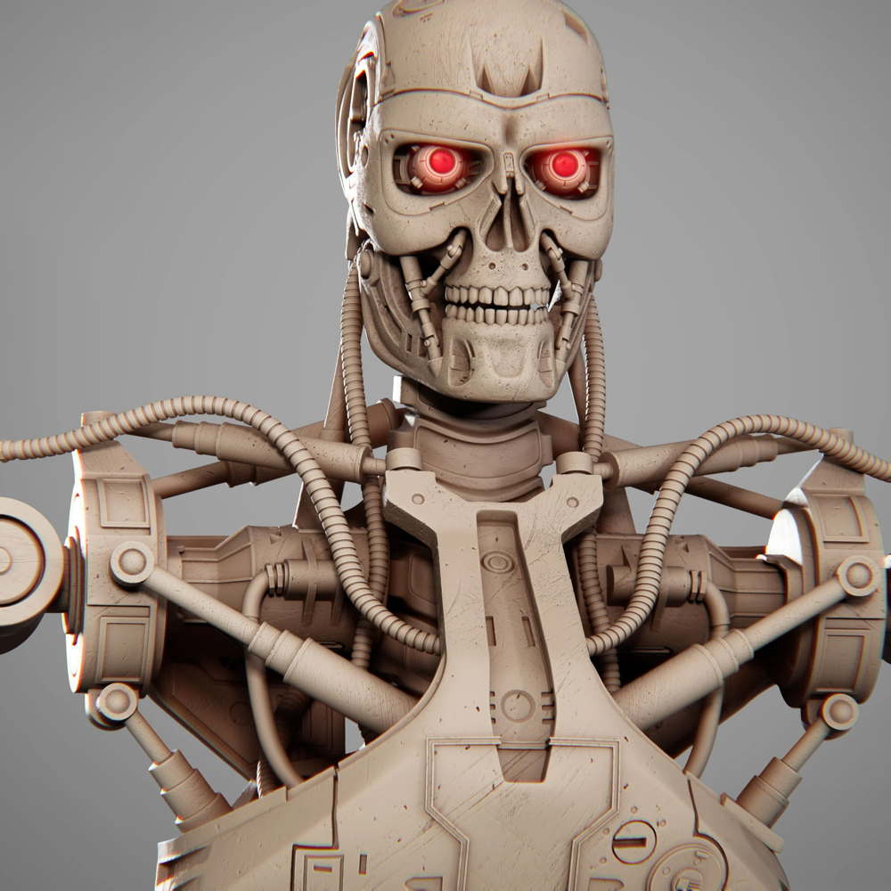 Terminator Arnold - Sculpture