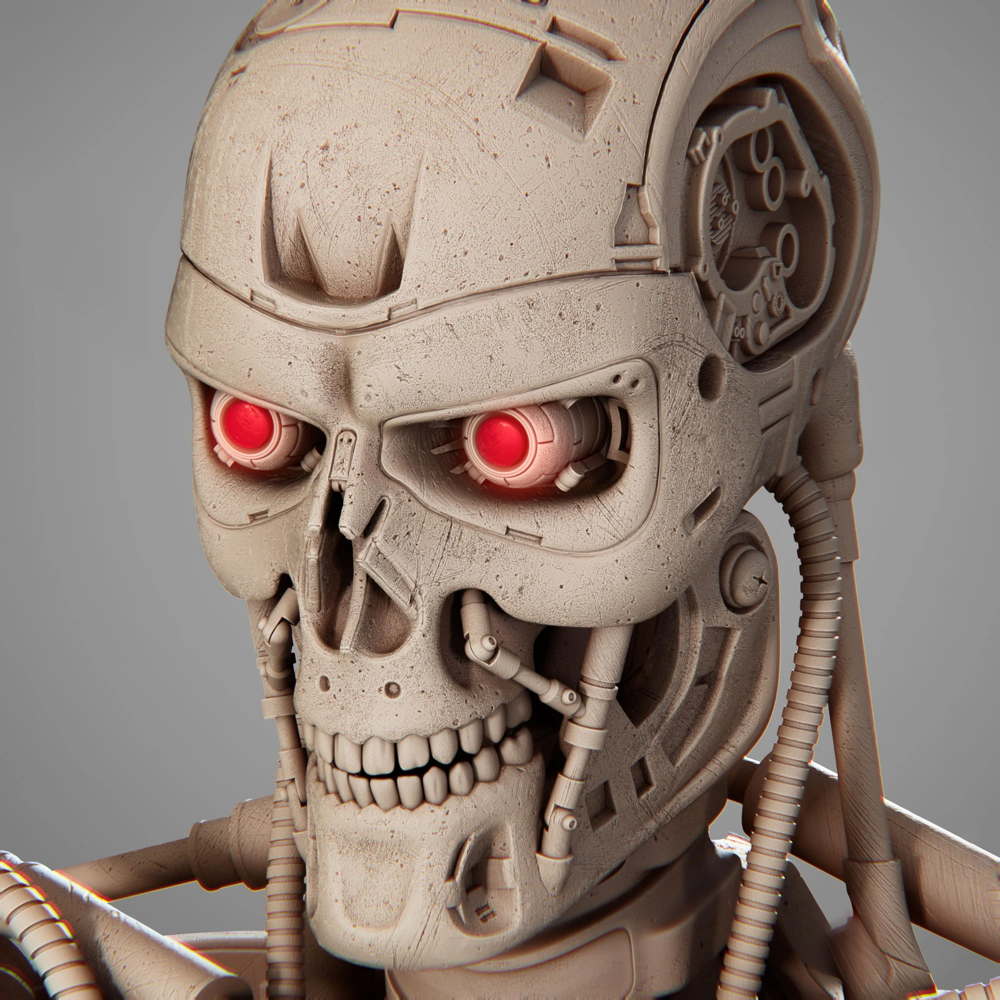 Terminator Arnold - Sculpture