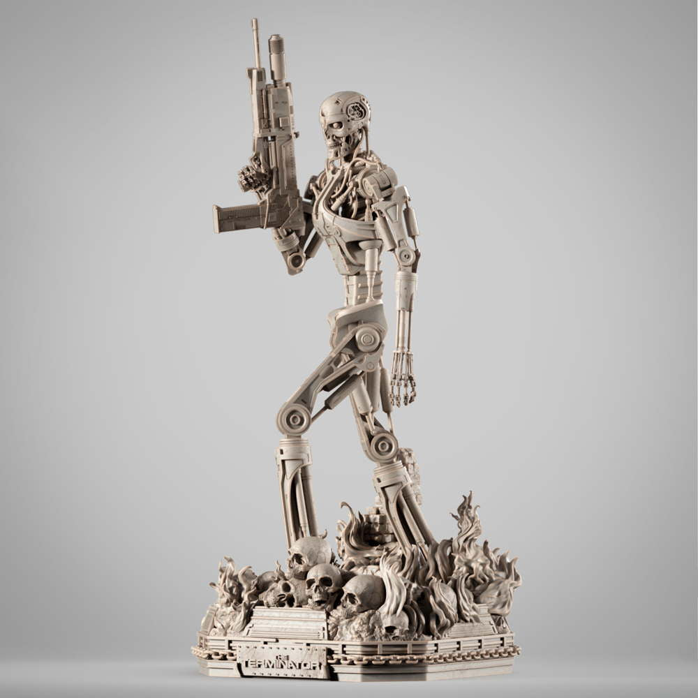 Terminator Arnold - Sculpture