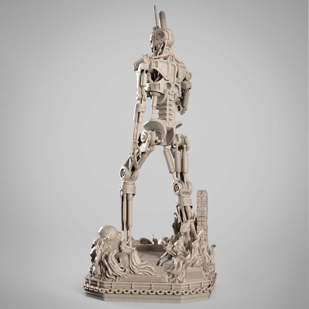 Terminator Arnold - Sculpture