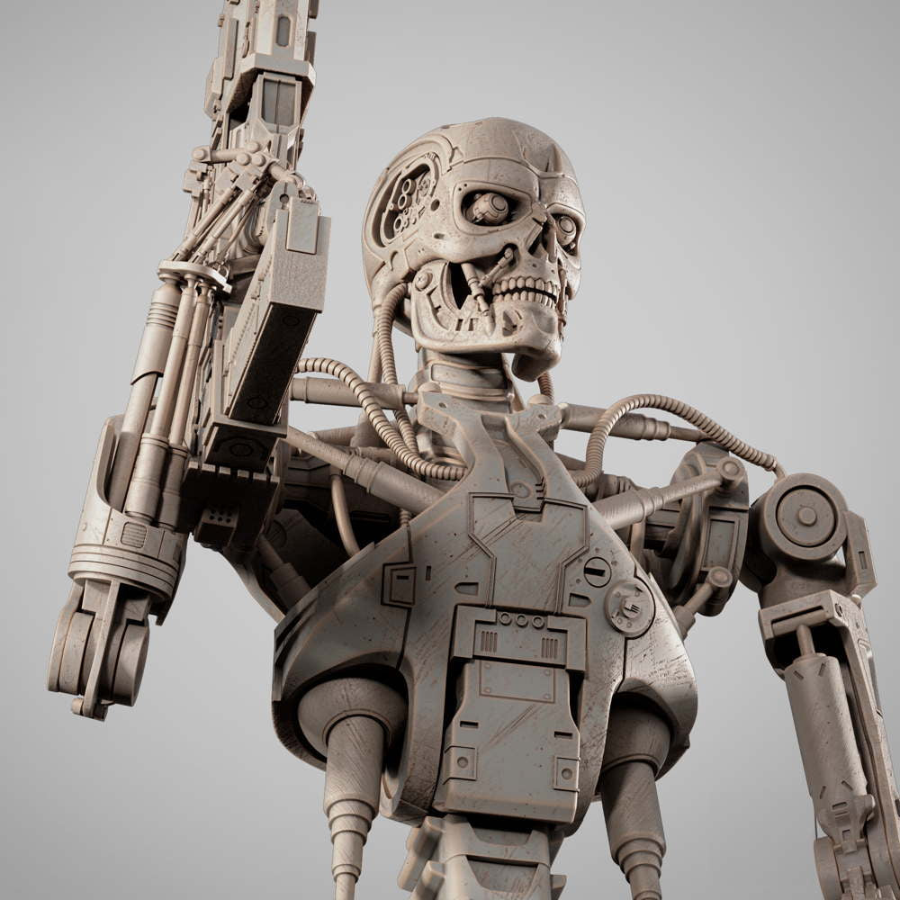 Terminator Arnold - Sculpture