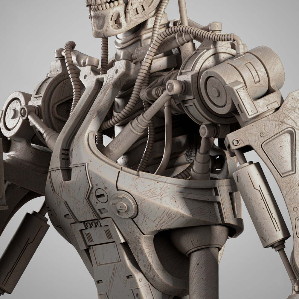 Terminator Arnold - Sculpture