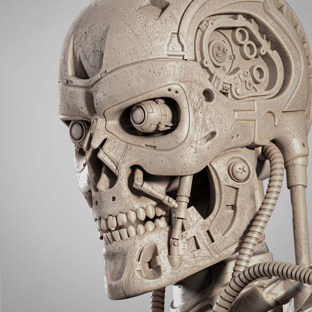 Terminator Arnold - Sculpture