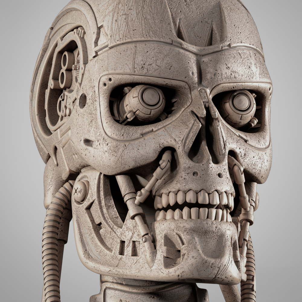 Terminator Arnold - Sculpture
