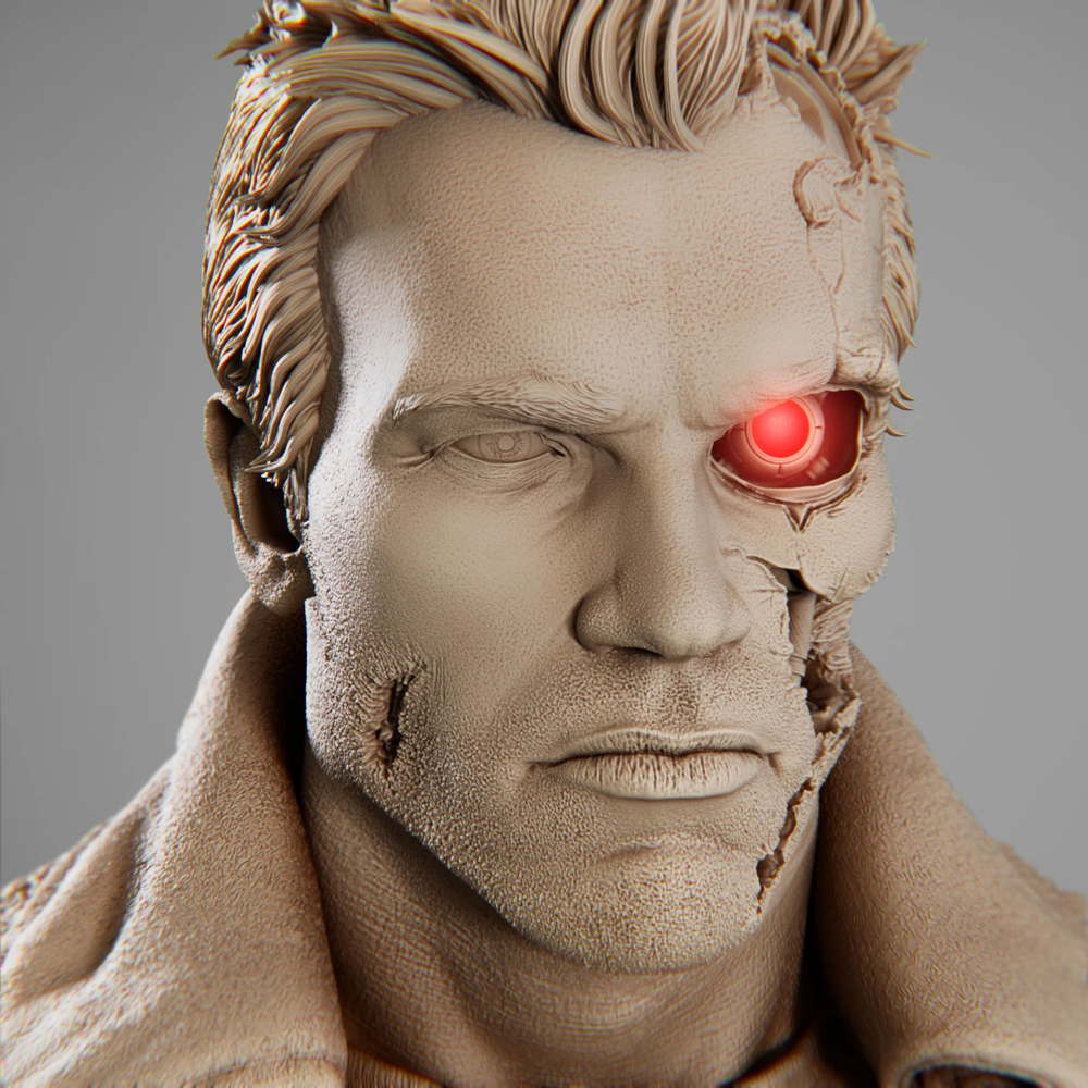 Terminator - Portrait Bust