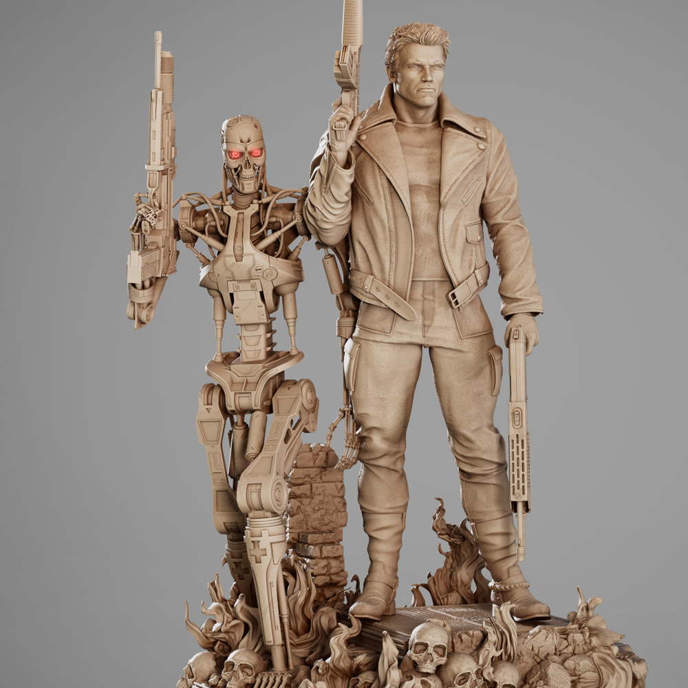 Terminator - Diorama