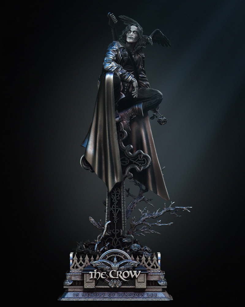 The Crow - Sculpture