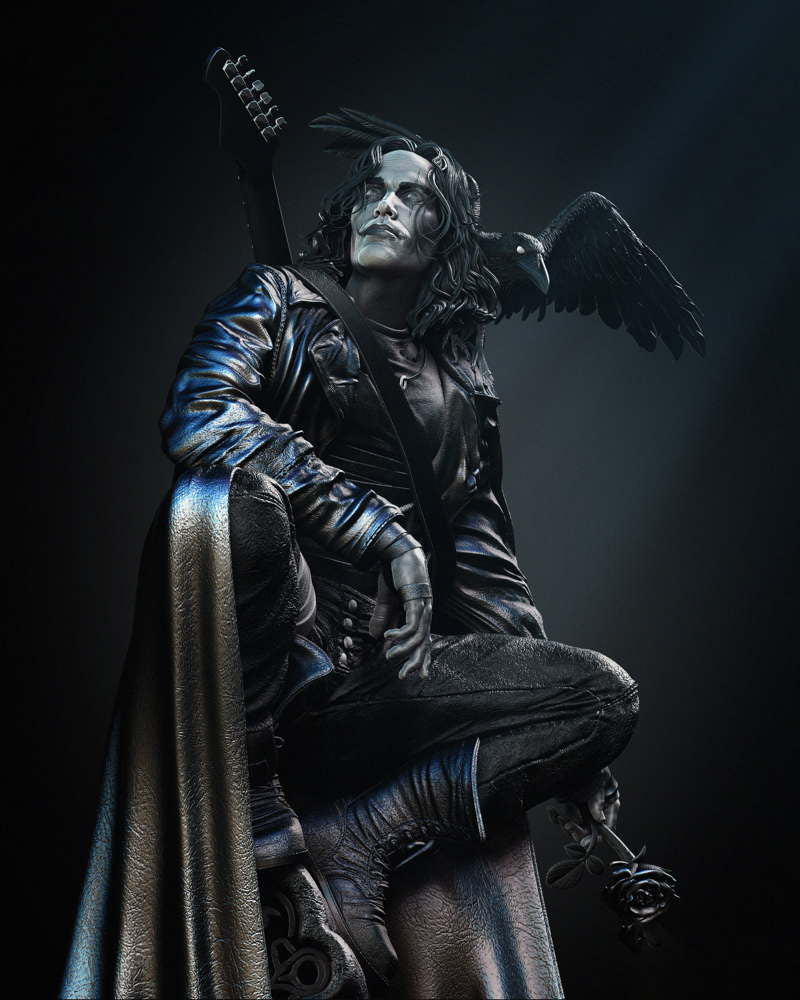 The Crow - Sculpture