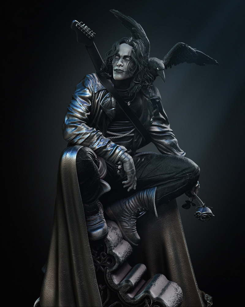 The Crow - Sculpture