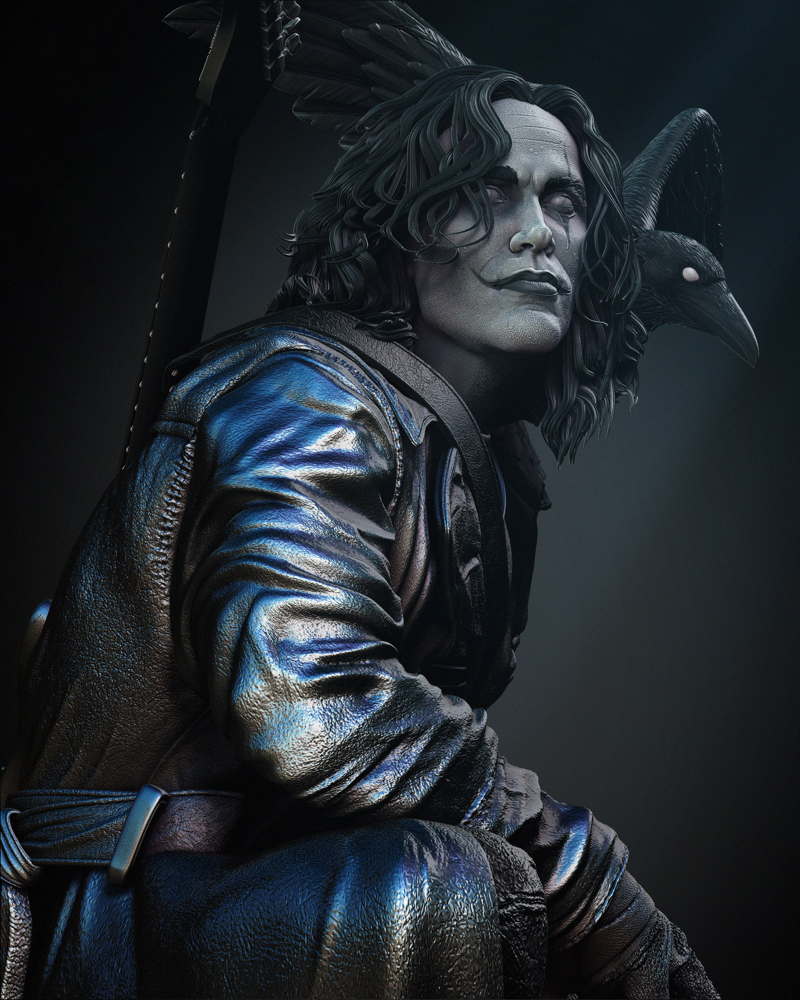 The Crow - Sculpture