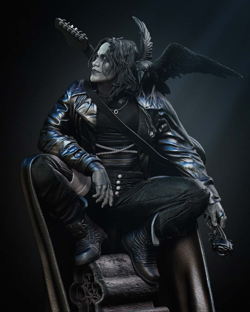 The Crow - Sculpture