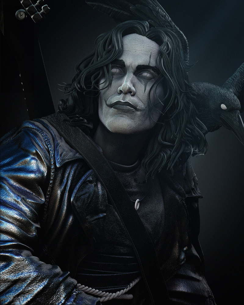 The Crow - Sculpture