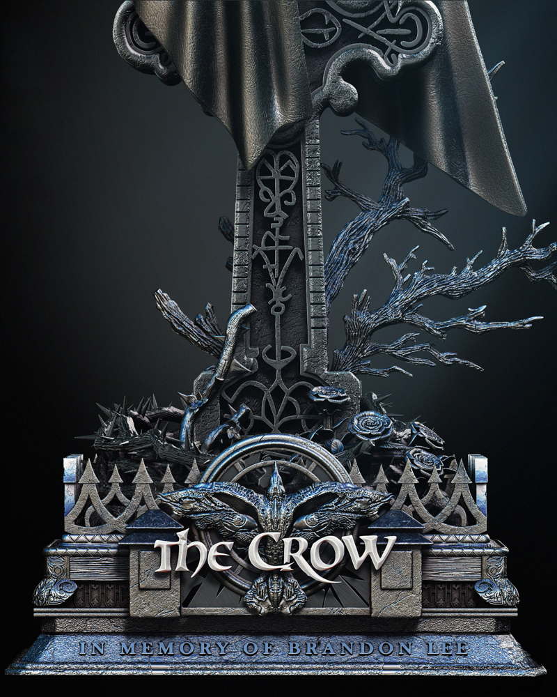 The Crow - Sculpture