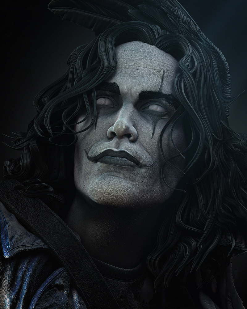 The Crow - Sculpture