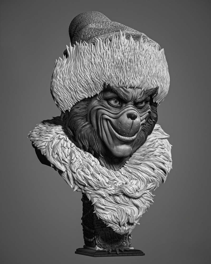 Grinch - Portrait Bust