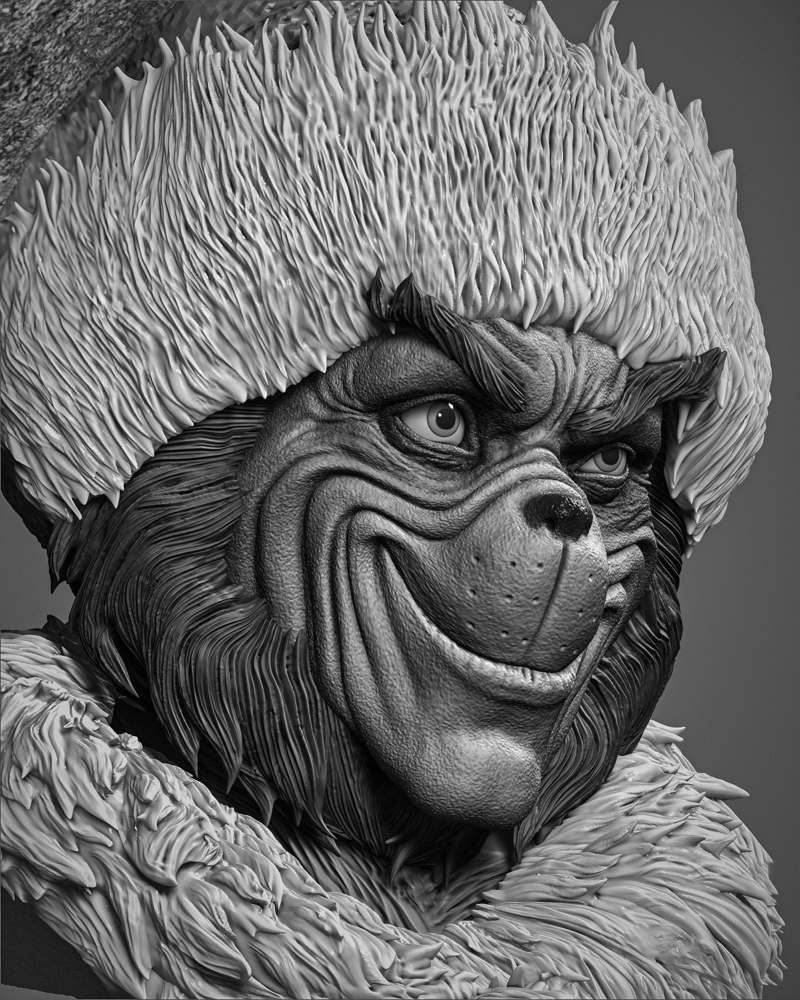 Grinch - Portrait Bust