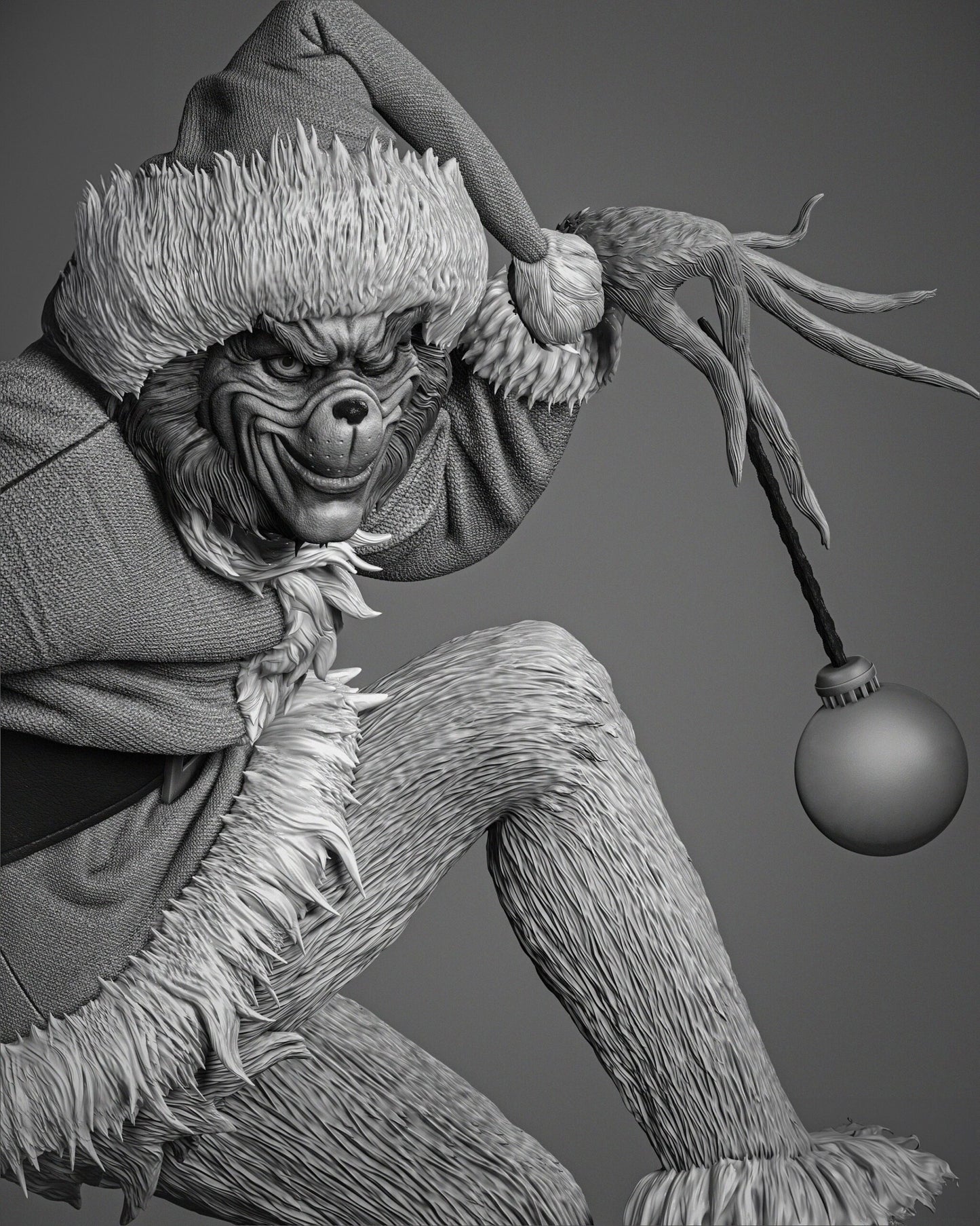 Grinch (Jim Carry) - Sculpture