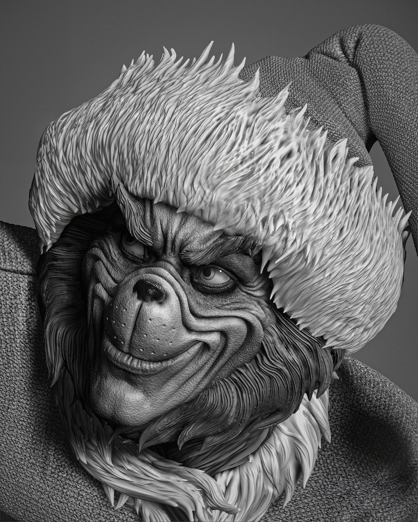 Grinch (Jim Carry) - Sculpture