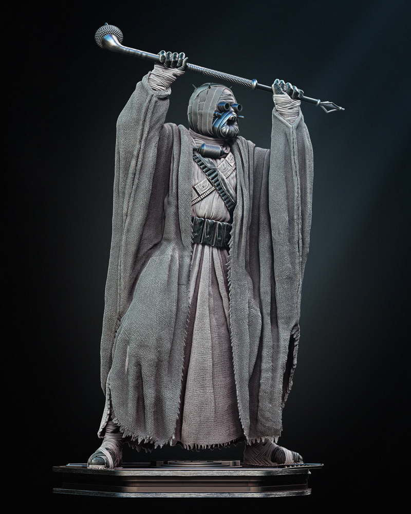 Droid Tusken - Sculpture