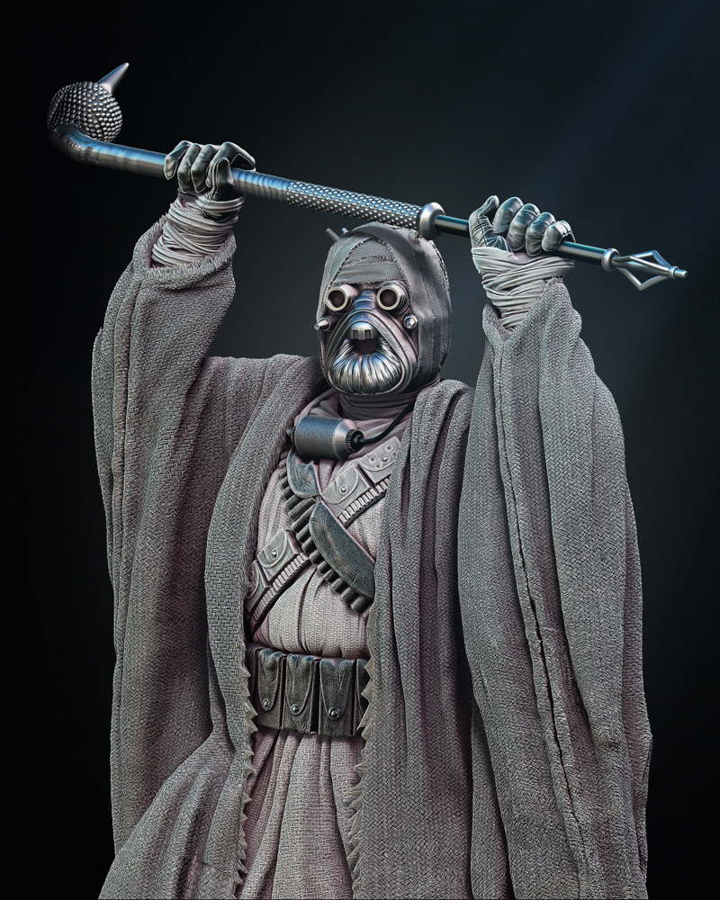 Droid Tusken - Sculpture