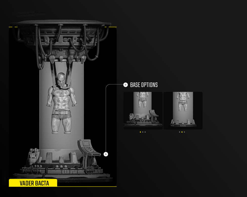 Darth Vader In The Bacta Tank - Sculpture