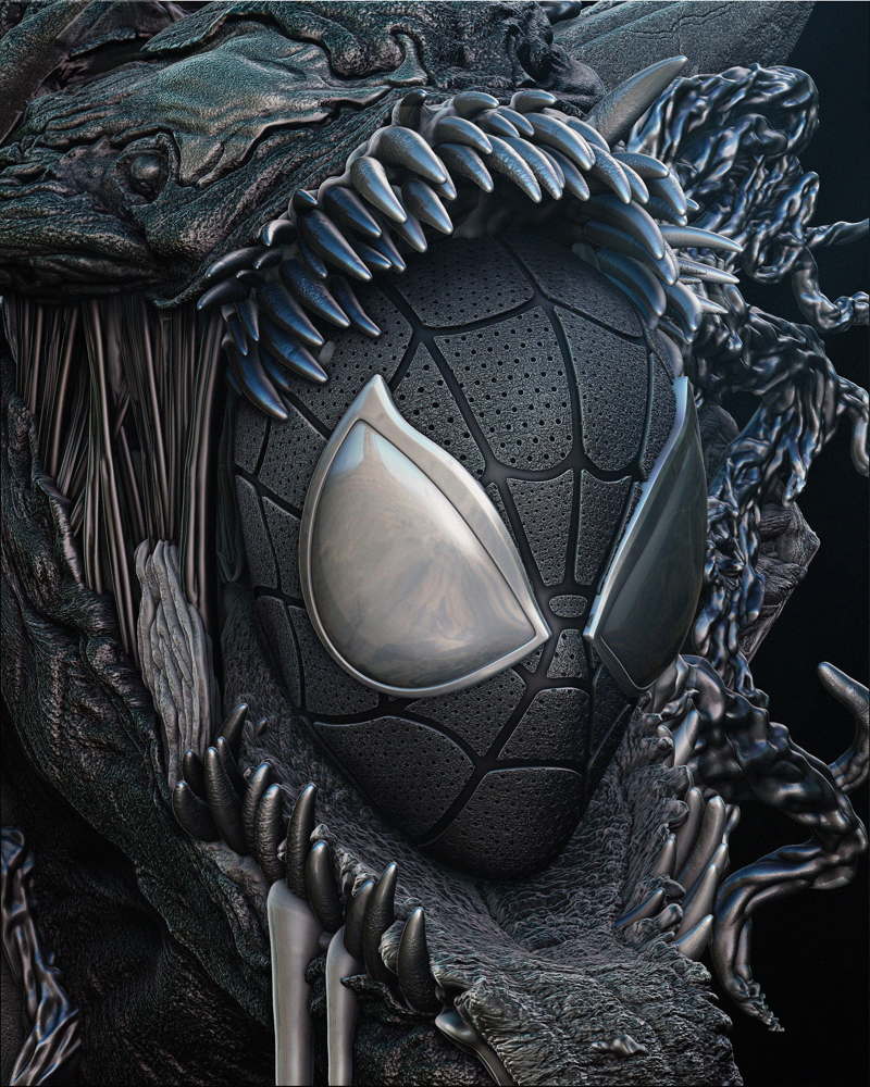 Venom Wall - Bust