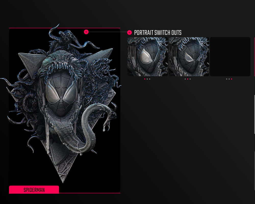 Venom Wall - Bust