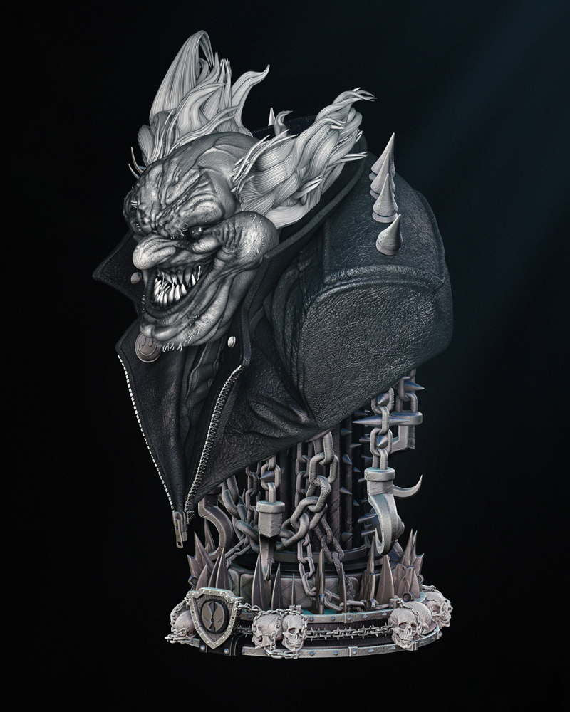 Violator Clown - Portrait Bust