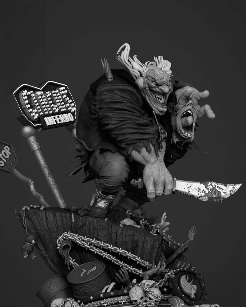 Violator Clown - Sculpture