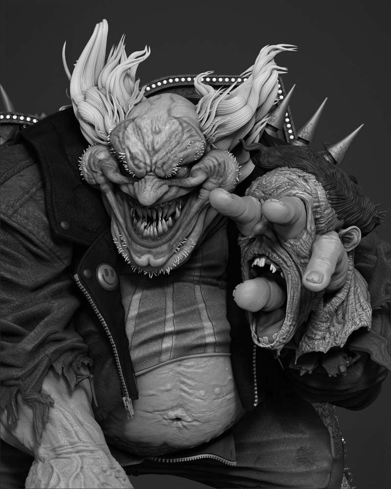 Violator Clown - Sculpture