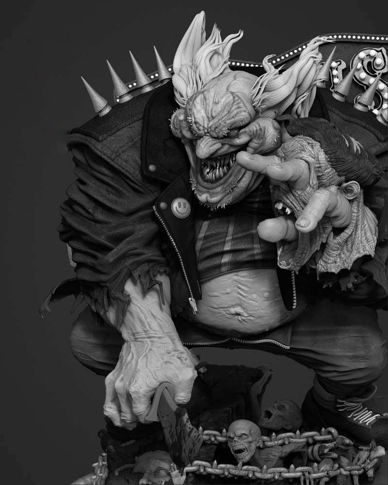 Violator Clown - Sculpture